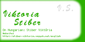 viktoria stiber business card